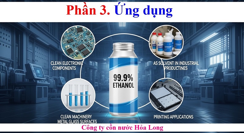 Cồn Công Nghiệp 99.9 Độ: Đặc Điểm, Ứng Dụng Và Lưu Ý An Toàn Khi Sử Dụng
